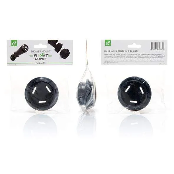 Fleshlight - Shower Mount Adapter for Fleshlight Flight, Instructor, GO (Black)