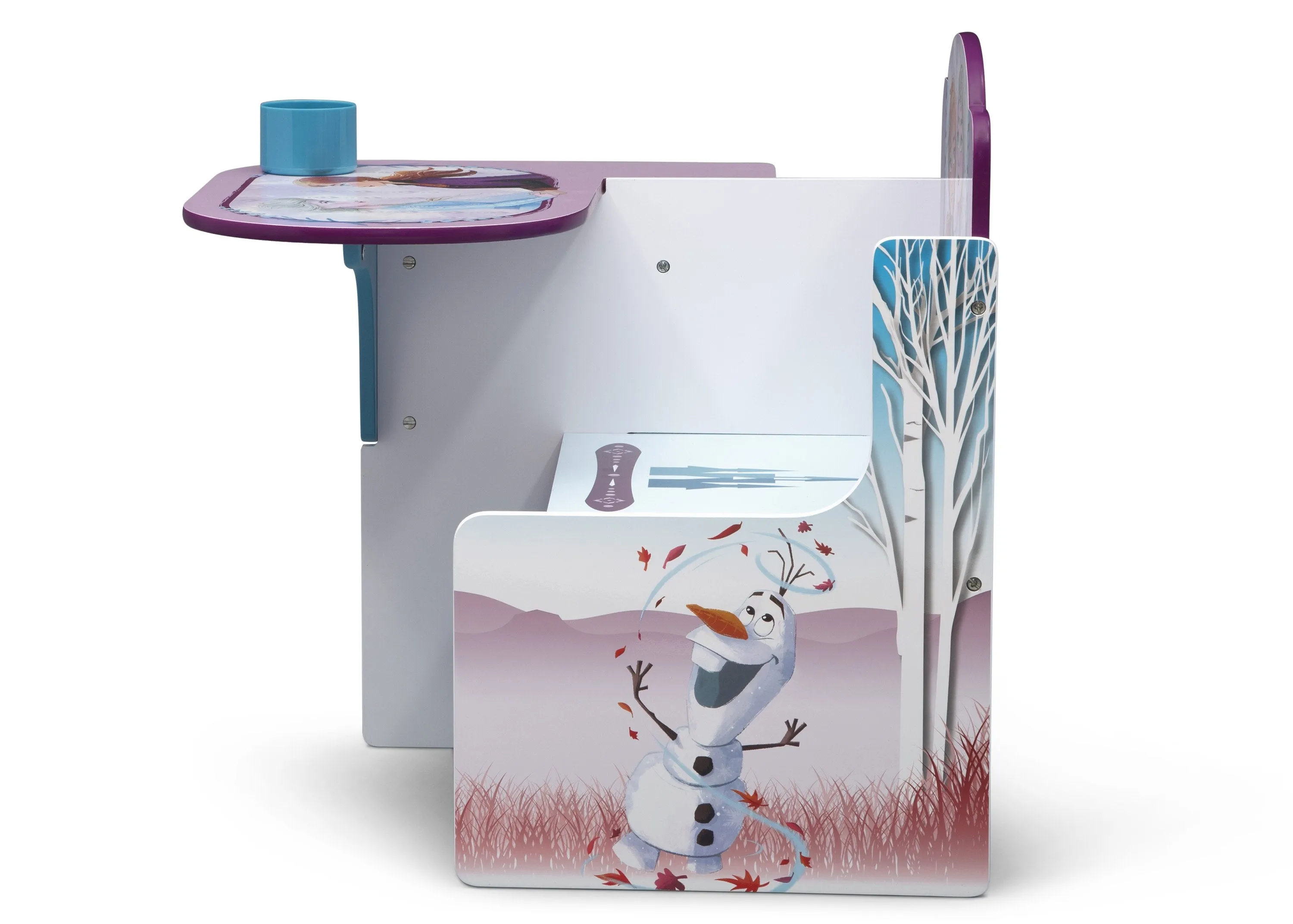 Frozen II Chair Desk with Storage Bin