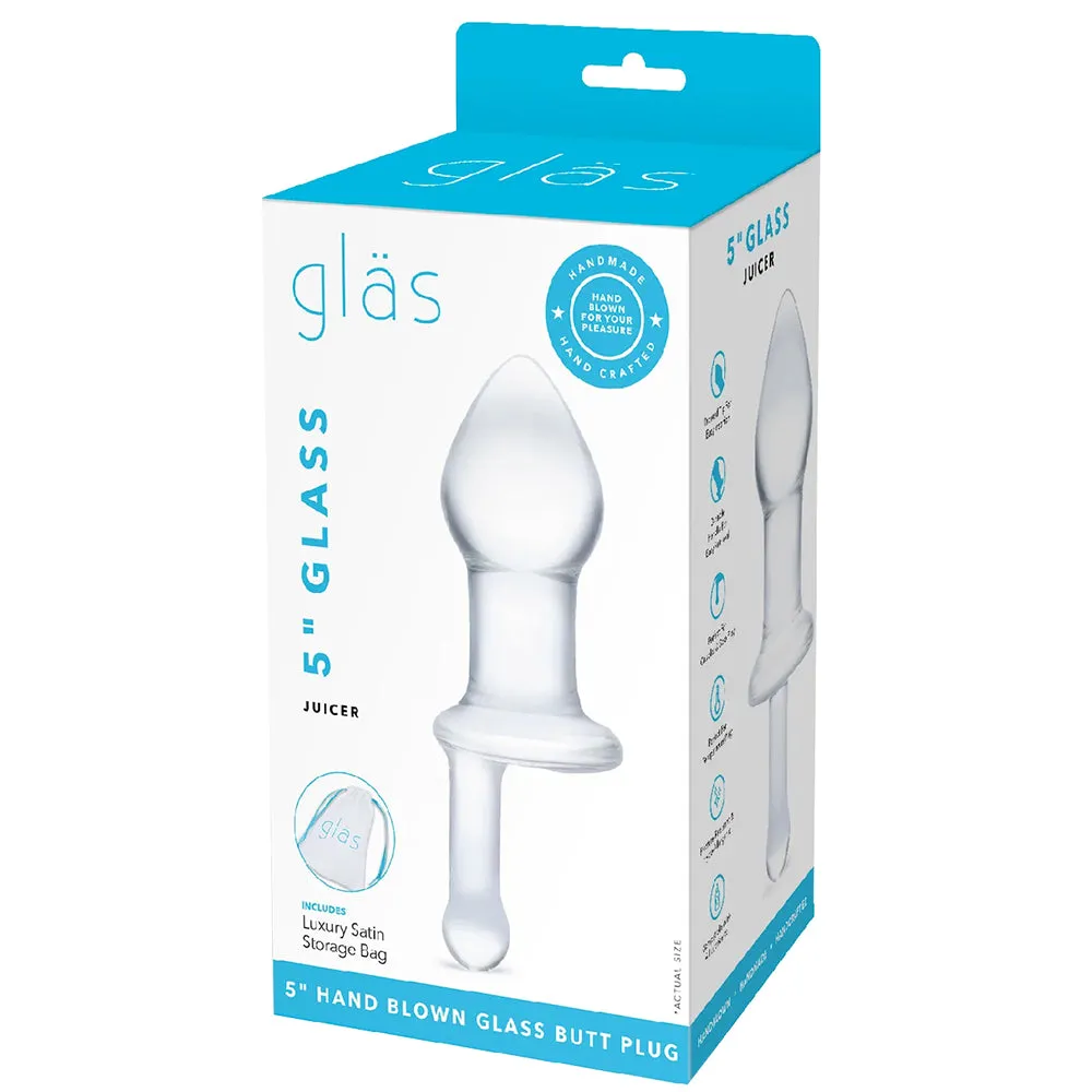 gläs 5 Inch Glass Juicer Dildo