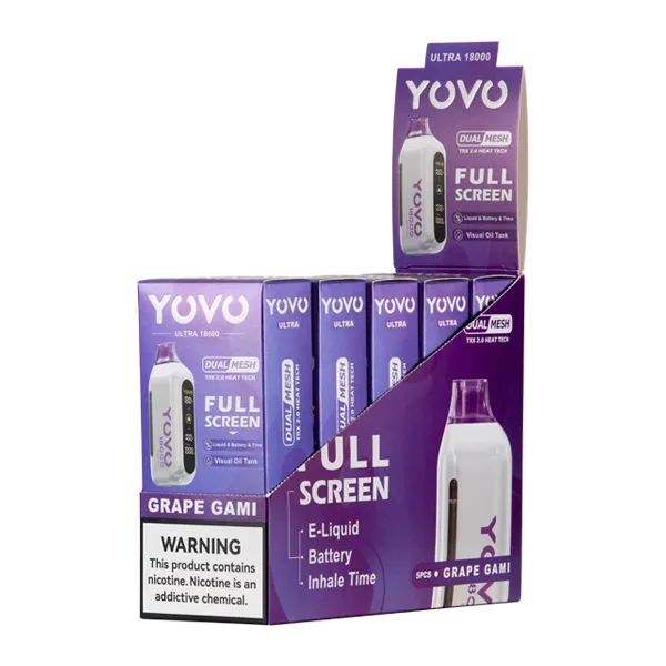 Grape Gami YOVO Ultra 18000