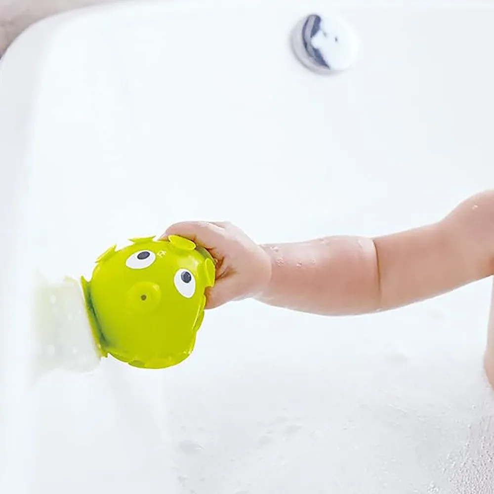 Hape Rock Pool Squirters: Playful Crab & Pufferfish Bath Toy Set, Ages 18mo 