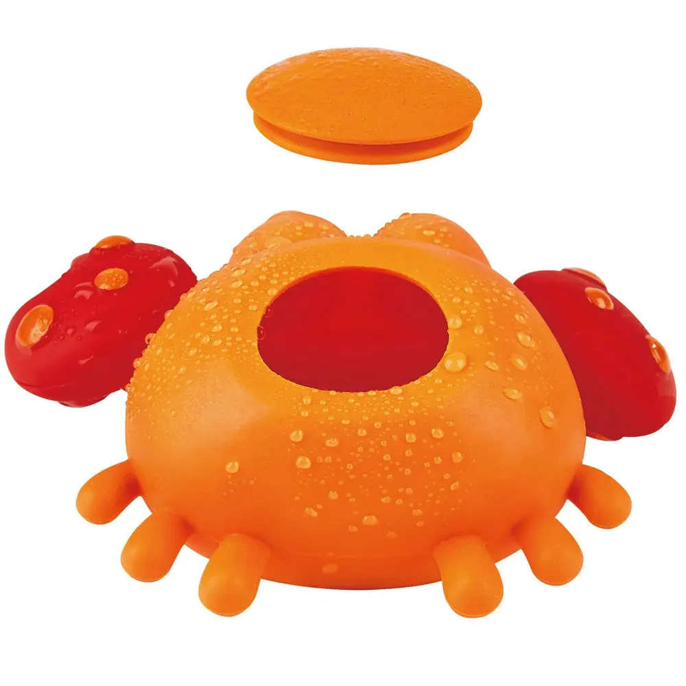 Hape Rock Pool Squirters: Playful Crab & Pufferfish Bath Toy Set, Ages 18mo 