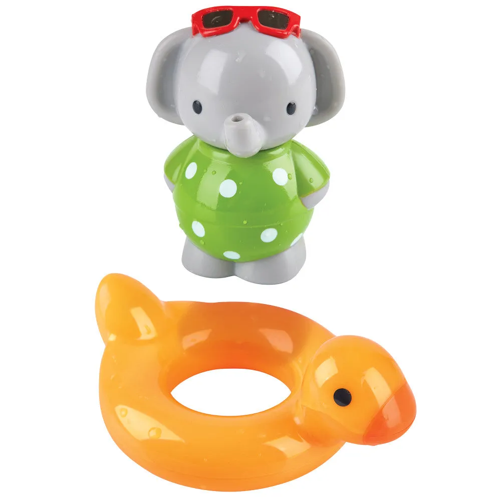 Hape Spin Splash 'n' Swim Elephant – Color-Changing Bath Toy