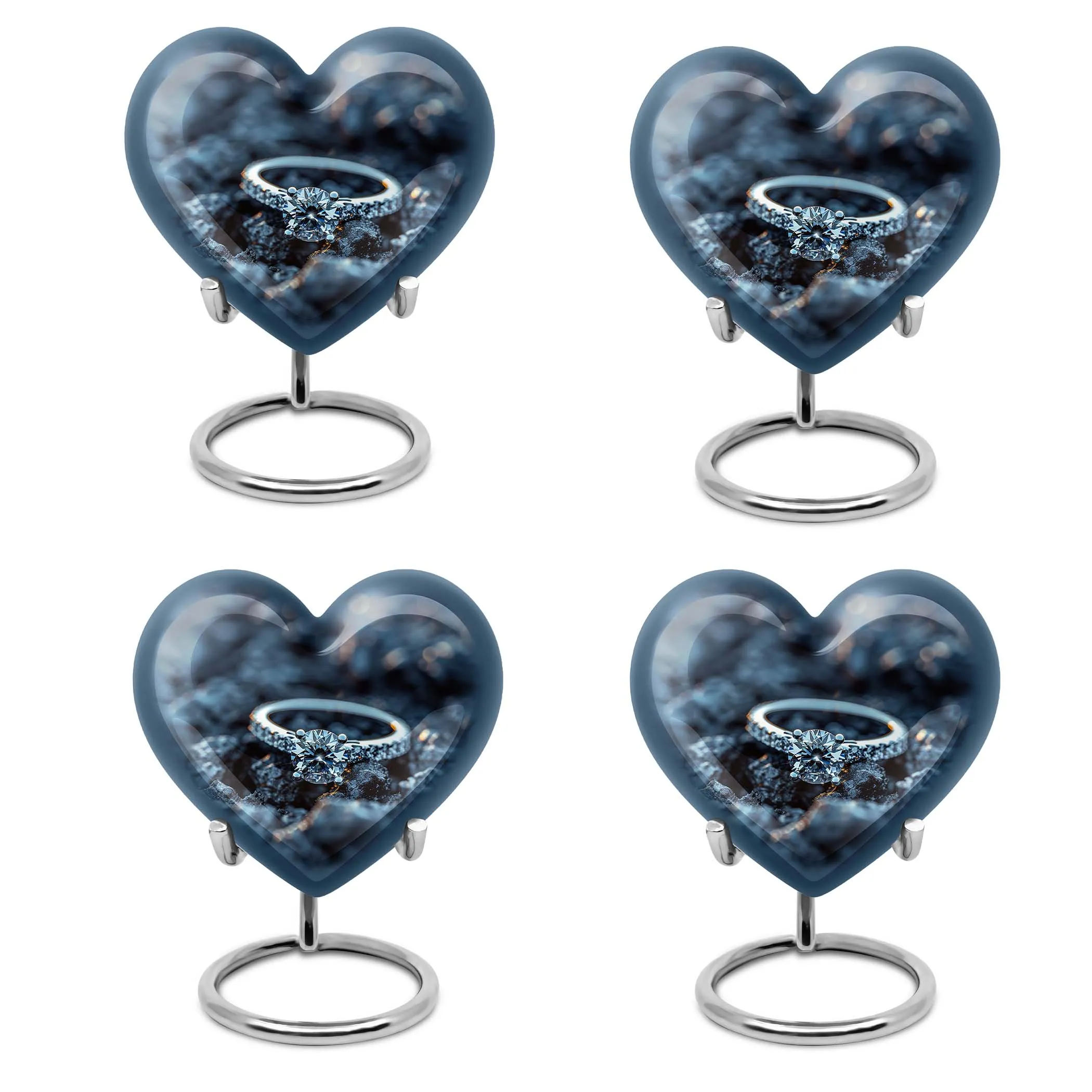 Heartfelt Tribute Ring Urn: Commemorative Cremation Remembrance for Loved Ones