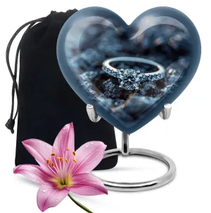Heartfelt Tribute Ring Urn: Commemorative Cremation Remembrance for Loved Ones