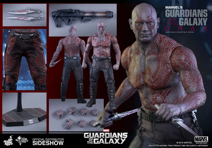 Hot Toys 1/6 Guardians of the Galaxy Drax The Destroyer Sixth Scale MMS355