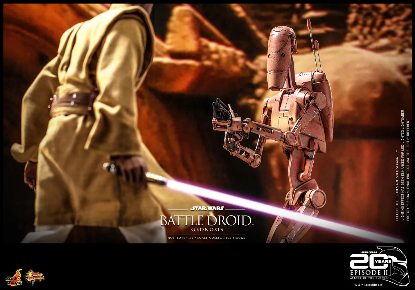 Hot Toys 1/6 Scale Figure - Battle Droid (Geonosis) (Star Wars: Episode II: Attack of the Clones)