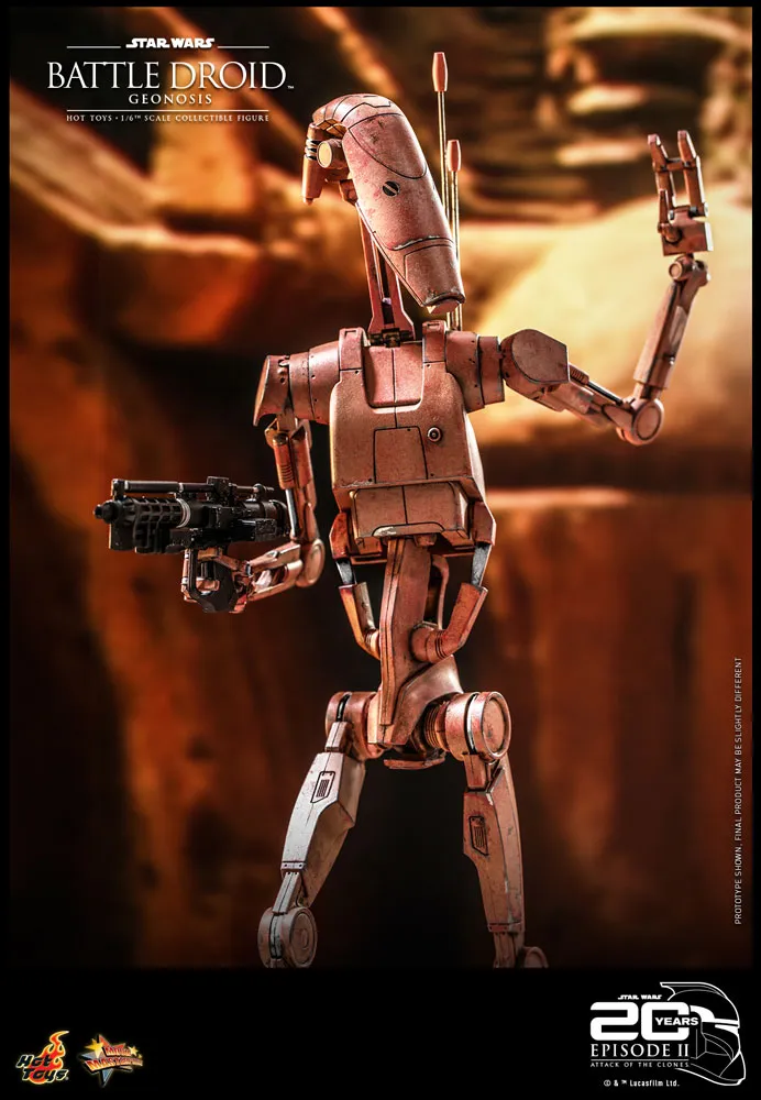 Hot Toys 1/6 Scale Figure - Battle Droid (Geonosis) (Star Wars: Episode II: Attack of the Clones)