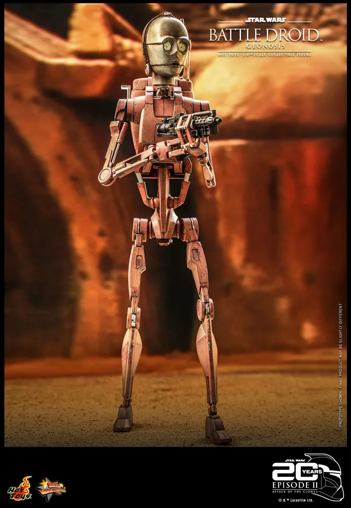 Hot Toys 1/6 Scale Figure - Battle Droid (Geonosis) (Star Wars: Episode II: Attack of the Clones)