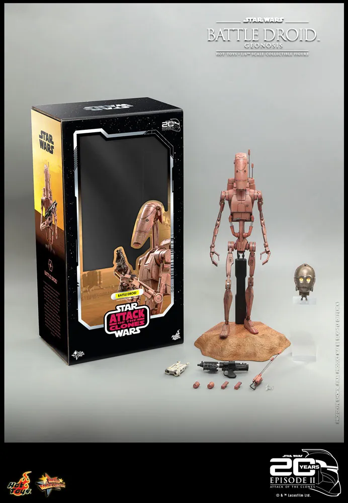 Hot Toys 1/6 Scale Figure - Battle Droid (Geonosis) (Star Wars: Episode II: Attack of the Clones)