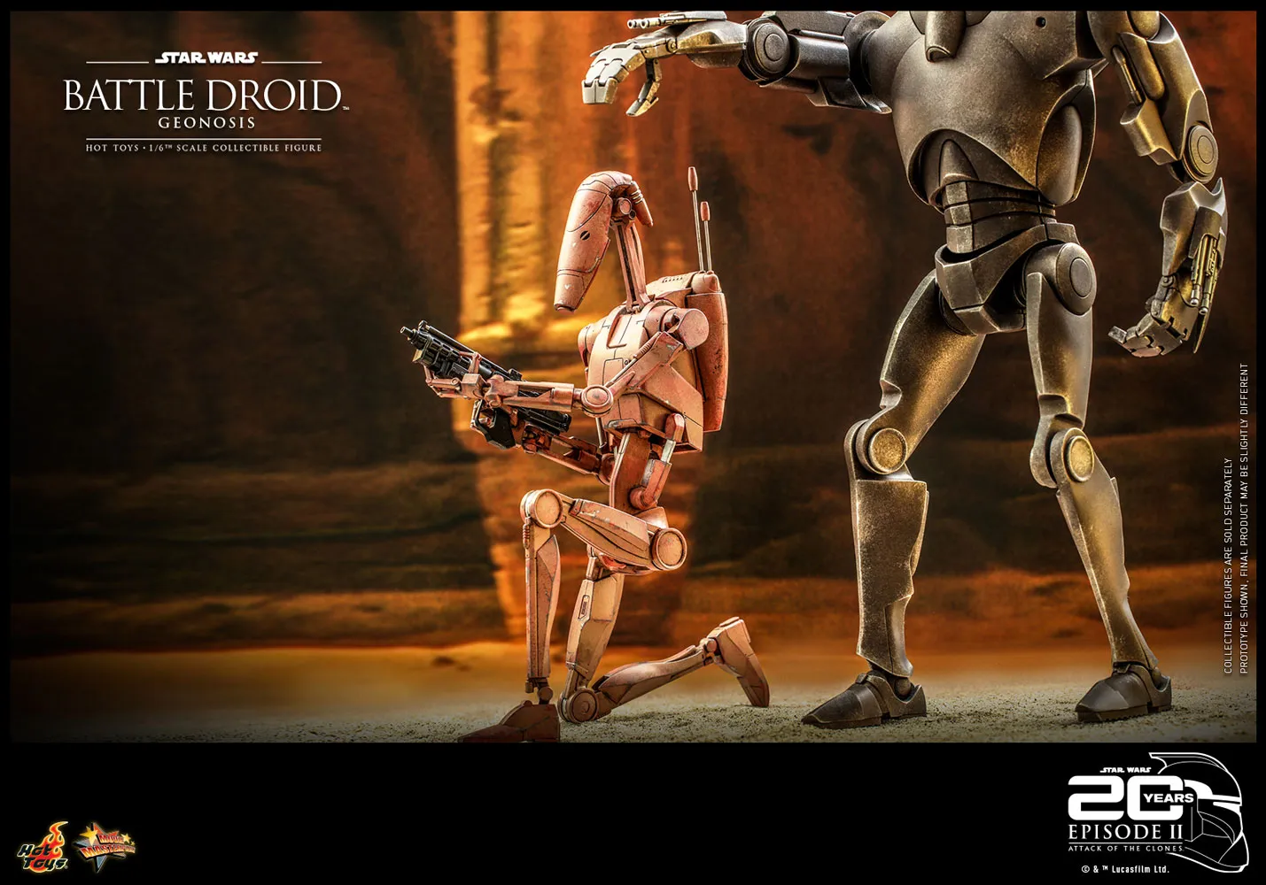 Hot Toys 1/6 Scale Figure - Battle Droid (Geonosis) (Star Wars: Episode II: Attack of the Clones)