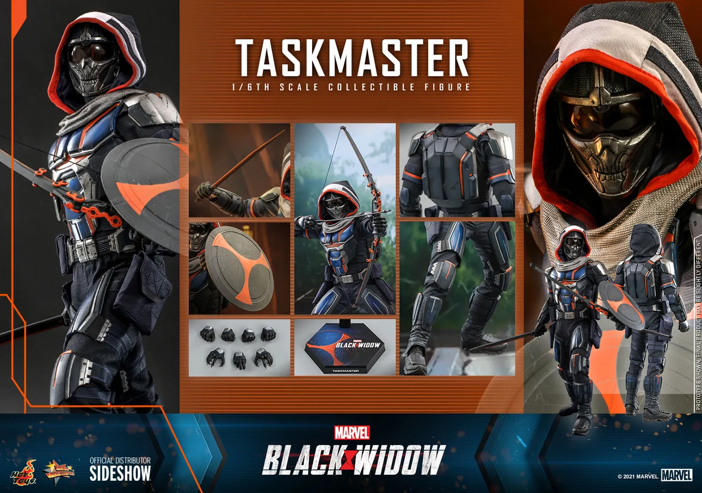 Hot Toys - 1/6 Scale Figure - Taskmaster (Black Widow)