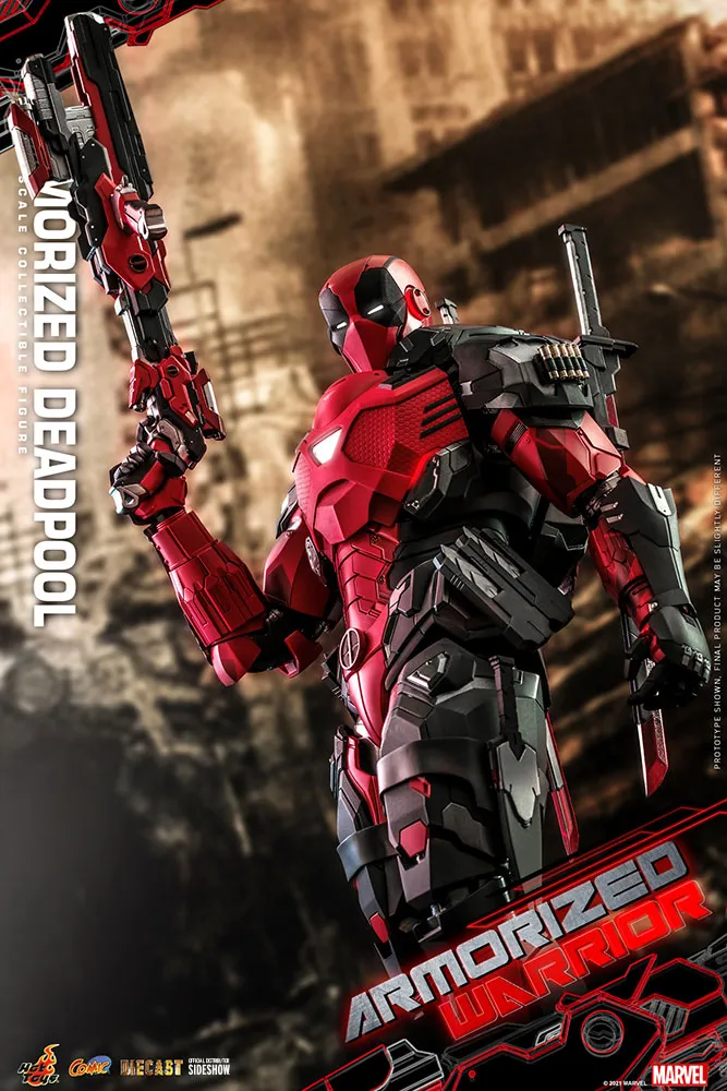 Hot Toys Comic Masterpiece 1/6 Scale Figure - Armorized Deadpool