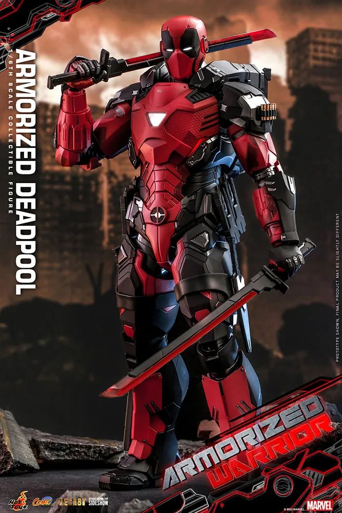 Hot Toys Comic Masterpiece 1/6 Scale Figure - Armorized Deadpool