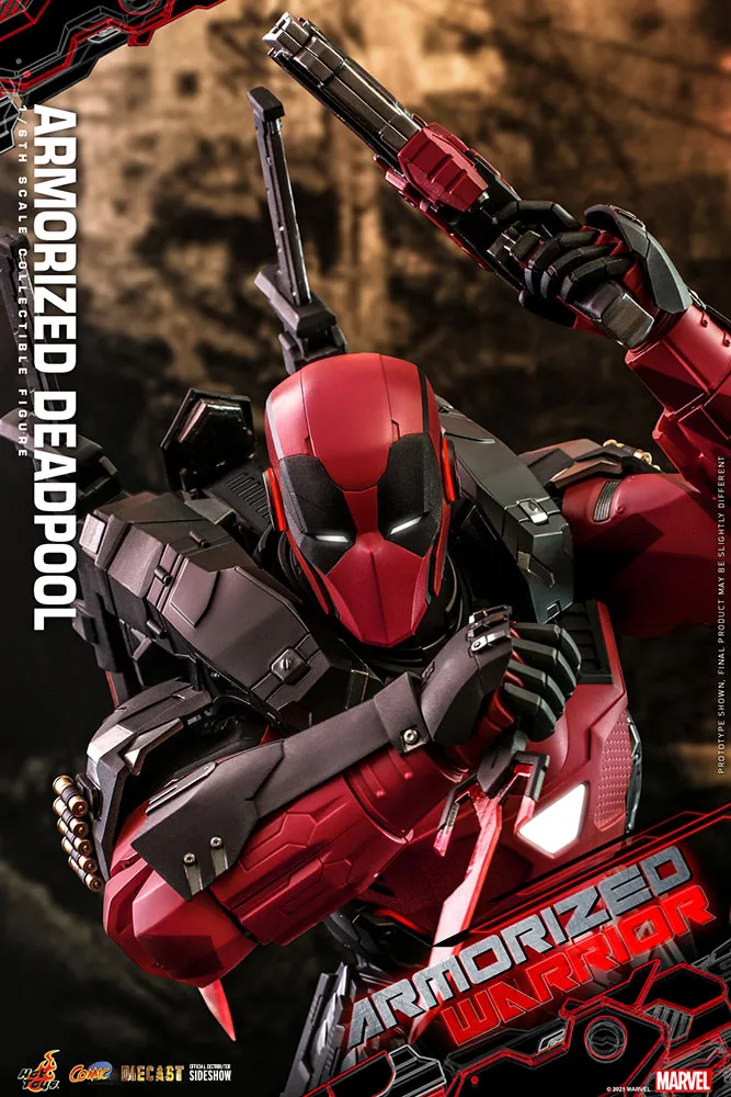 Hot Toys Comic Masterpiece 1/6 Scale Figure - Armorized Deadpool