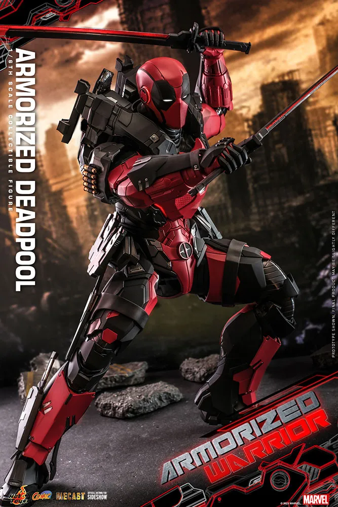 Hot Toys Comic Masterpiece 1/6 Scale Figure - Armorized Deadpool