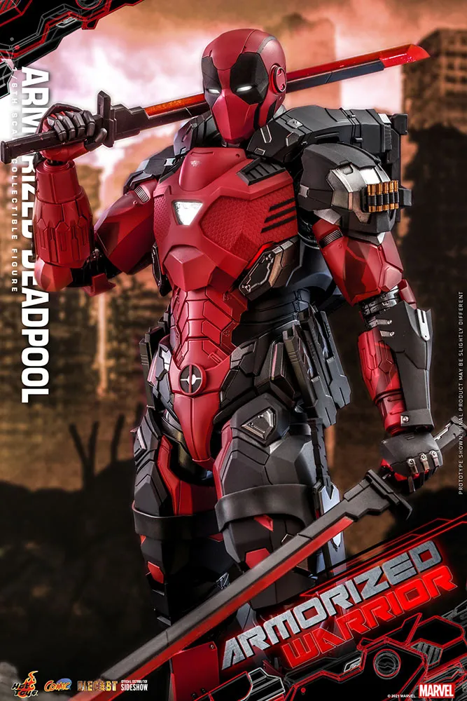 Hot Toys Comic Masterpiece 1/6 Scale Figure - Armorized Deadpool