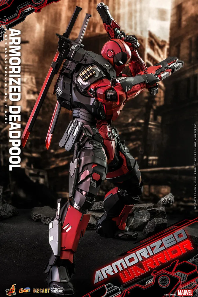 Hot Toys Comic Masterpiece 1/6 Scale Figure - Armorized Deadpool
