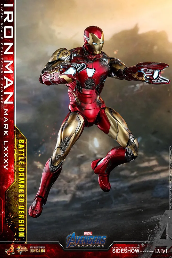 Hot Toys Movie Masterpiece 1/6 Scale Figure - Avengers: Endgame - Iron Man Mark LXXXV (Battle Damaged Version)