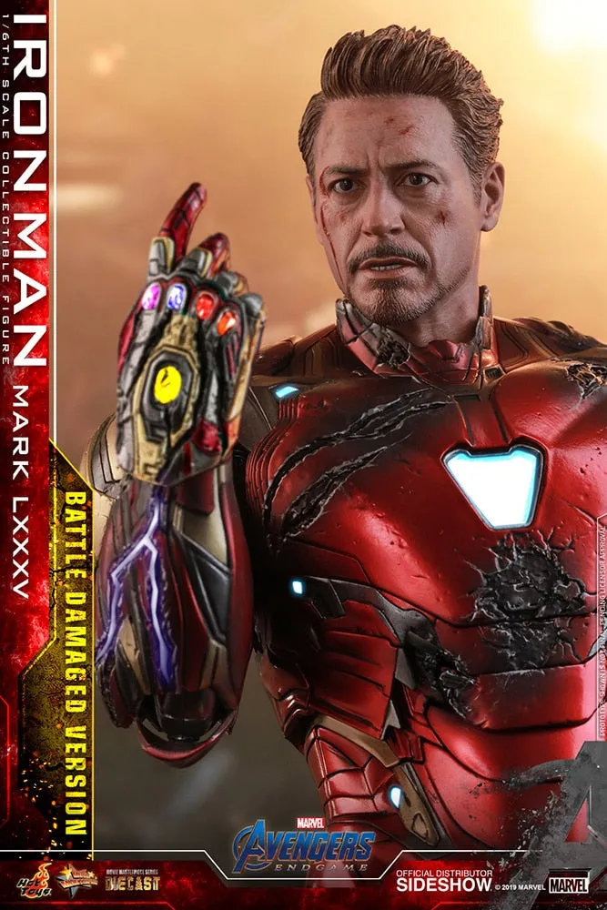 Hot Toys Movie Masterpiece 1/6 Scale Figure - Avengers: Endgame - Iron Man Mark LXXXV (Battle Damaged Version)