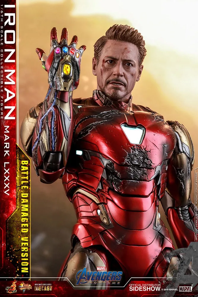Hot Toys Movie Masterpiece 1/6 Scale Figure - Avengers: Endgame - Iron Man Mark LXXXV (Battle Damaged Version)