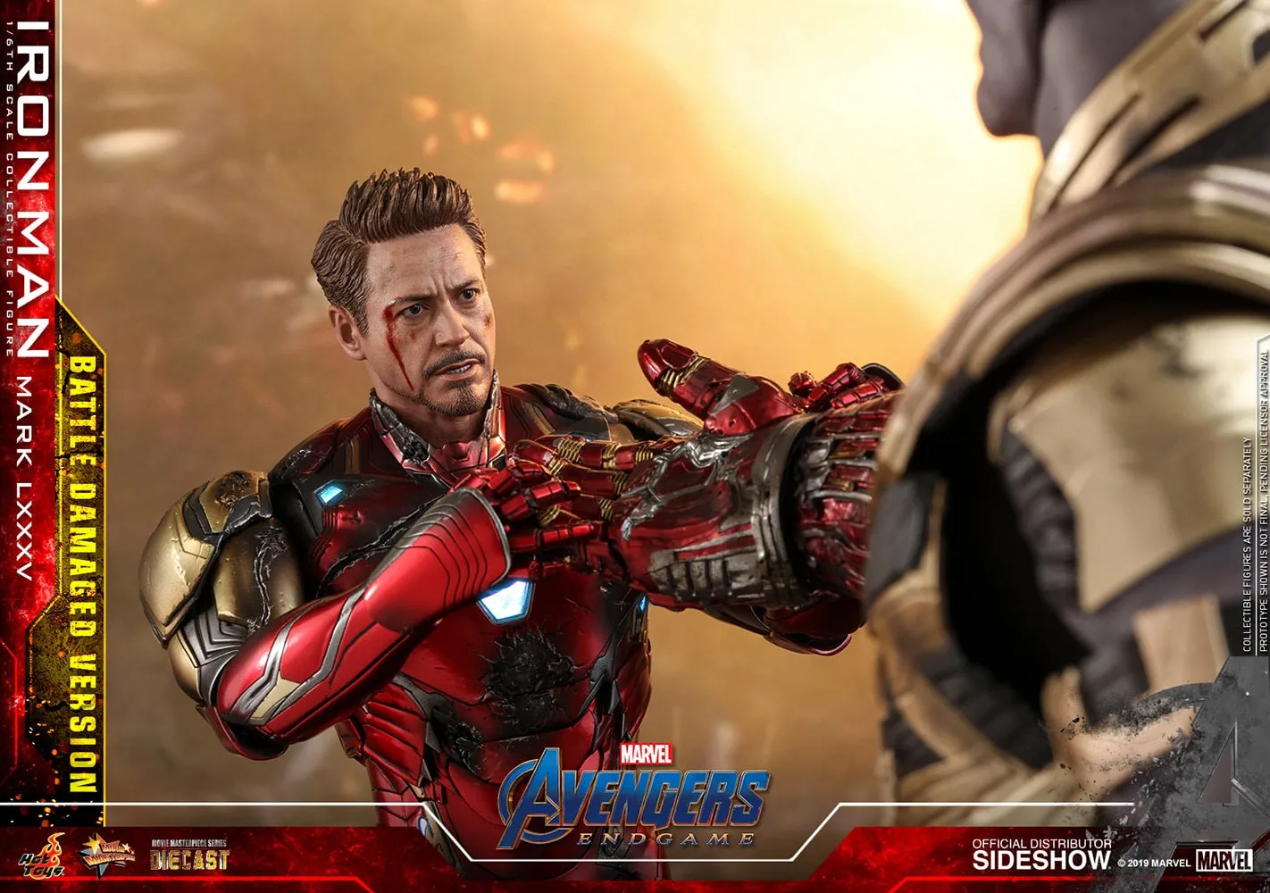 Hot Toys Movie Masterpiece 1/6 Scale Figure - Avengers: Endgame - Iron Man Mark LXXXV (Battle Damaged Version)
