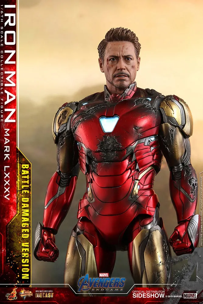 Hot Toys Movie Masterpiece 1/6 Scale Figure - Avengers: Endgame - Iron Man Mark LXXXV (Battle Damaged Version)