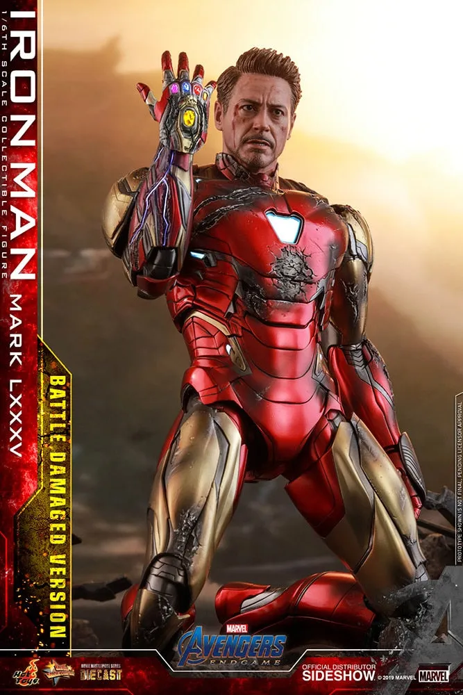 Hot Toys Movie Masterpiece 1/6 Scale Figure - Avengers: Endgame - Iron Man Mark LXXXV (Battle Damaged Version)