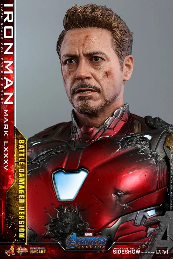 Hot Toys Movie Masterpiece 1/6 Scale Figure - Avengers: Endgame - Iron Man Mark LXXXV (Battle Damaged Version)
