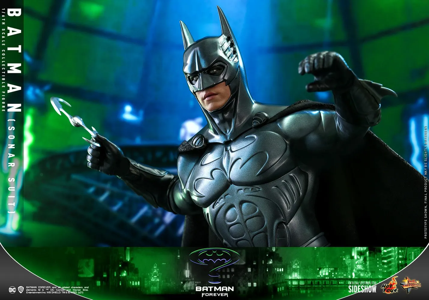Hot Toys Movie Masterpiece 1/6 Scale Figure - Batman: Forever - Batman (Sonar Suit)