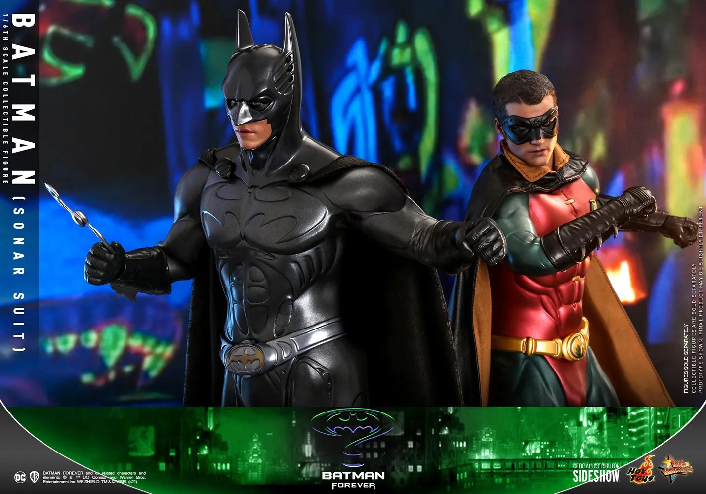 Hot Toys Movie Masterpiece 1/6 Scale Figure - Batman: Forever - Batman (Sonar Suit)