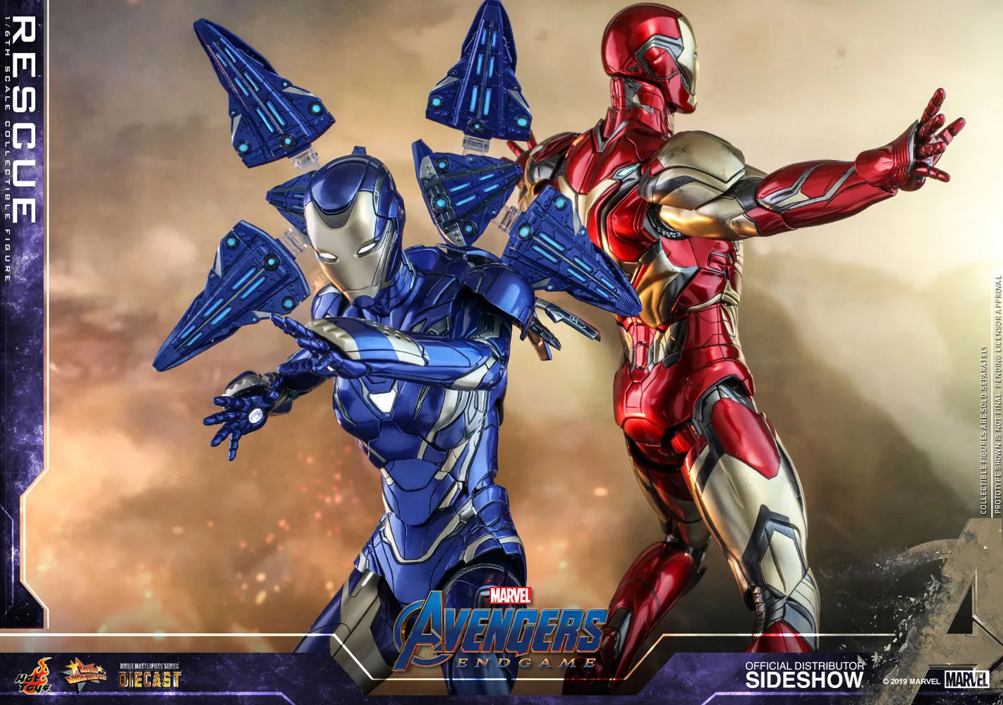 Hot Toys Movie Masterpiece 1/6 Scale Figure - Rescue (Avengers: Endgame)