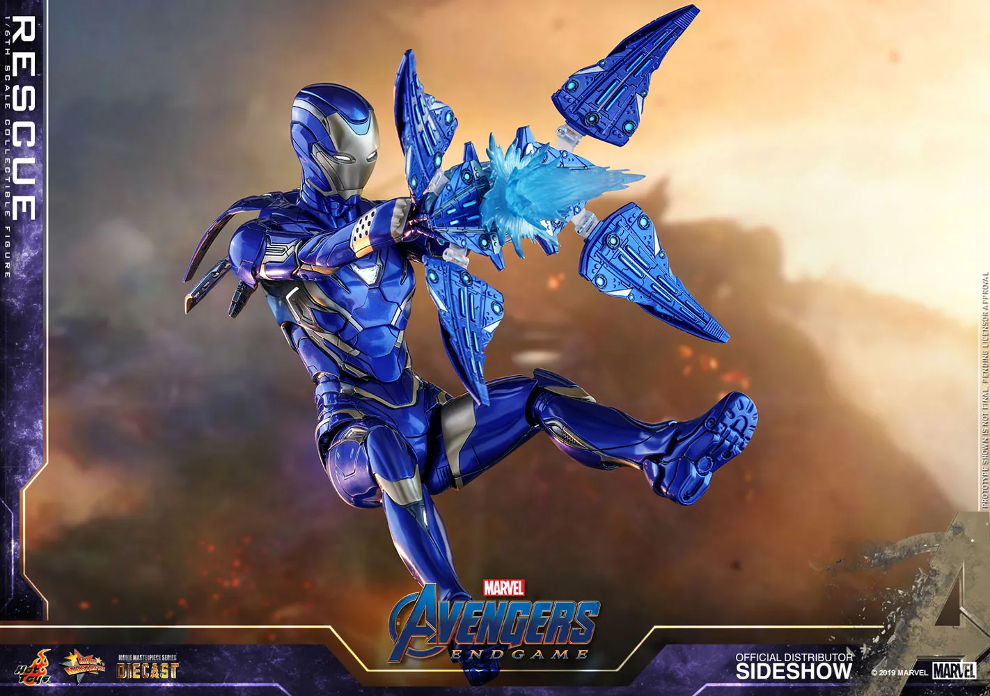 Hot Toys Movie Masterpiece 1/6 Scale Figure - Rescue (Avengers: Endgame)