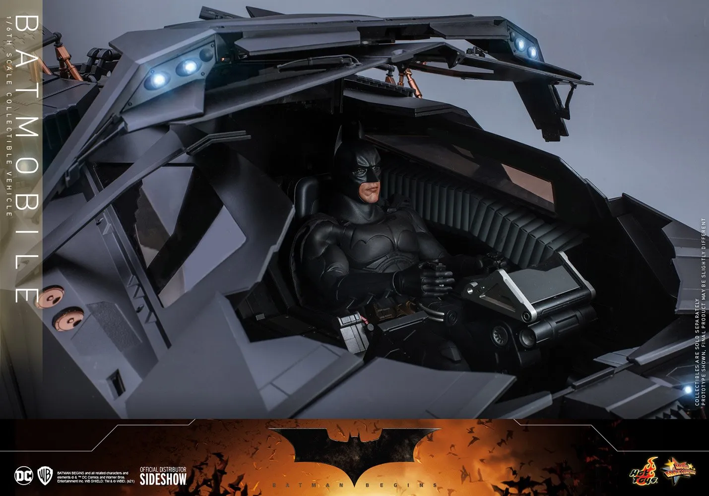 Hot Toys Movie Masterpiece 1/6 Scale Figure - The Dark Knight Rises - Batmobile