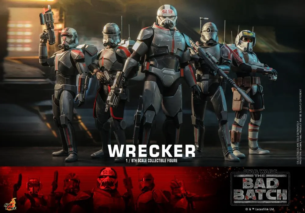 Hot Toys Sixth Scale Figure - Wrecker (Star Wars: The Bad Batch)