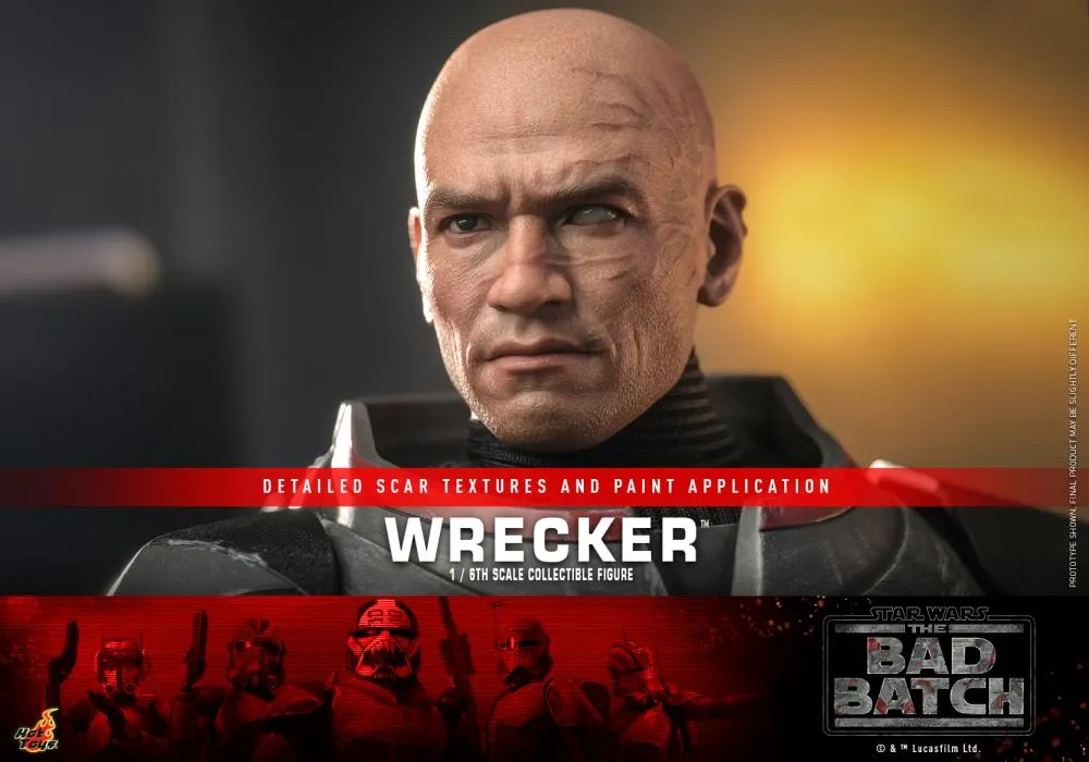 Hot Toys Sixth Scale Figure - Wrecker (Star Wars: The Bad Batch)