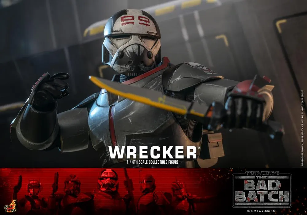 Hot Toys Sixth Scale Figure - Wrecker (Star Wars: The Bad Batch)