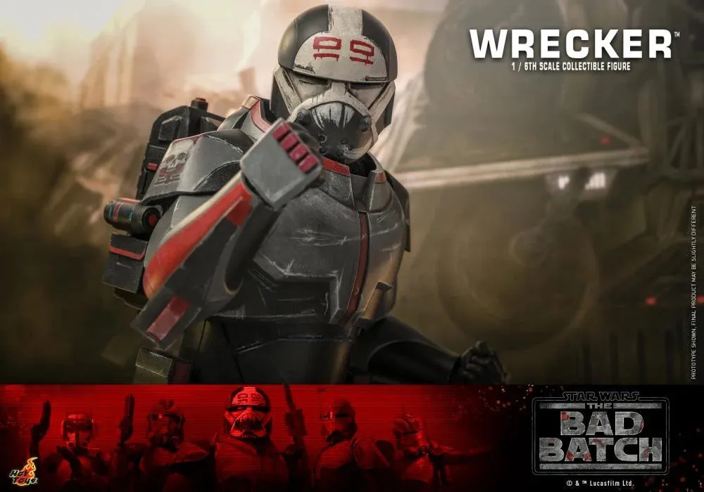 Hot Toys Sixth Scale Figure - Wrecker (Star Wars: The Bad Batch)