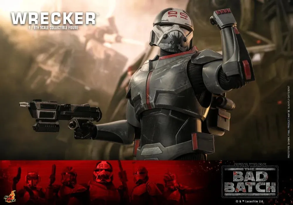 Hot Toys Sixth Scale Figure - Wrecker (Star Wars: The Bad Batch)