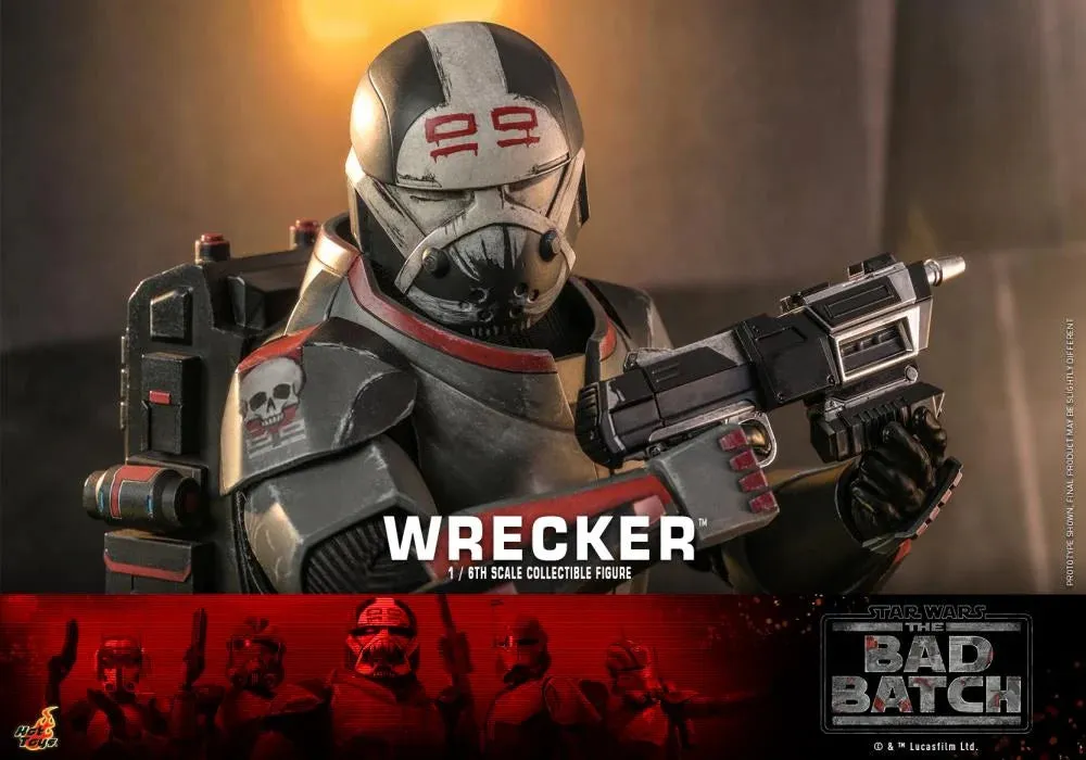 Hot Toys Sixth Scale Figure - Wrecker (Star Wars: The Bad Batch)