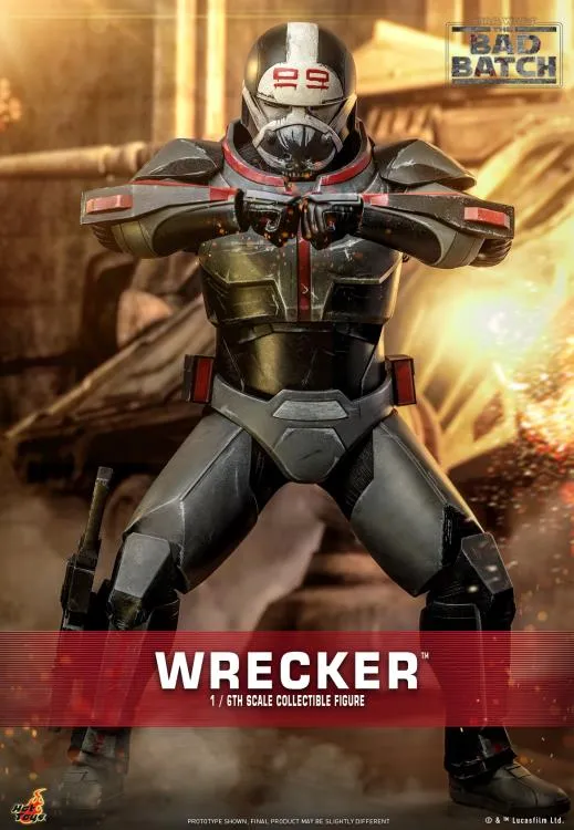 Hot Toys Sixth Scale Figure - Wrecker (Star Wars: The Bad Batch)