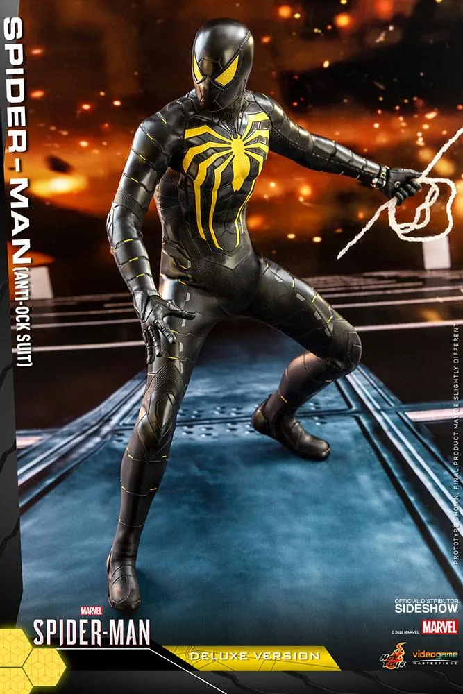 Hot Toys Video Game Masterpiece 1/6 Scale Figure - Spider-Man (Anti-Ock Suit) - Deluxe Version