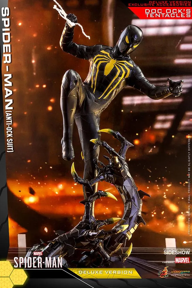 Hot Toys Video Game Masterpiece 1/6 Scale Figure - Spider-Man (Anti-Ock Suit) - Deluxe Version