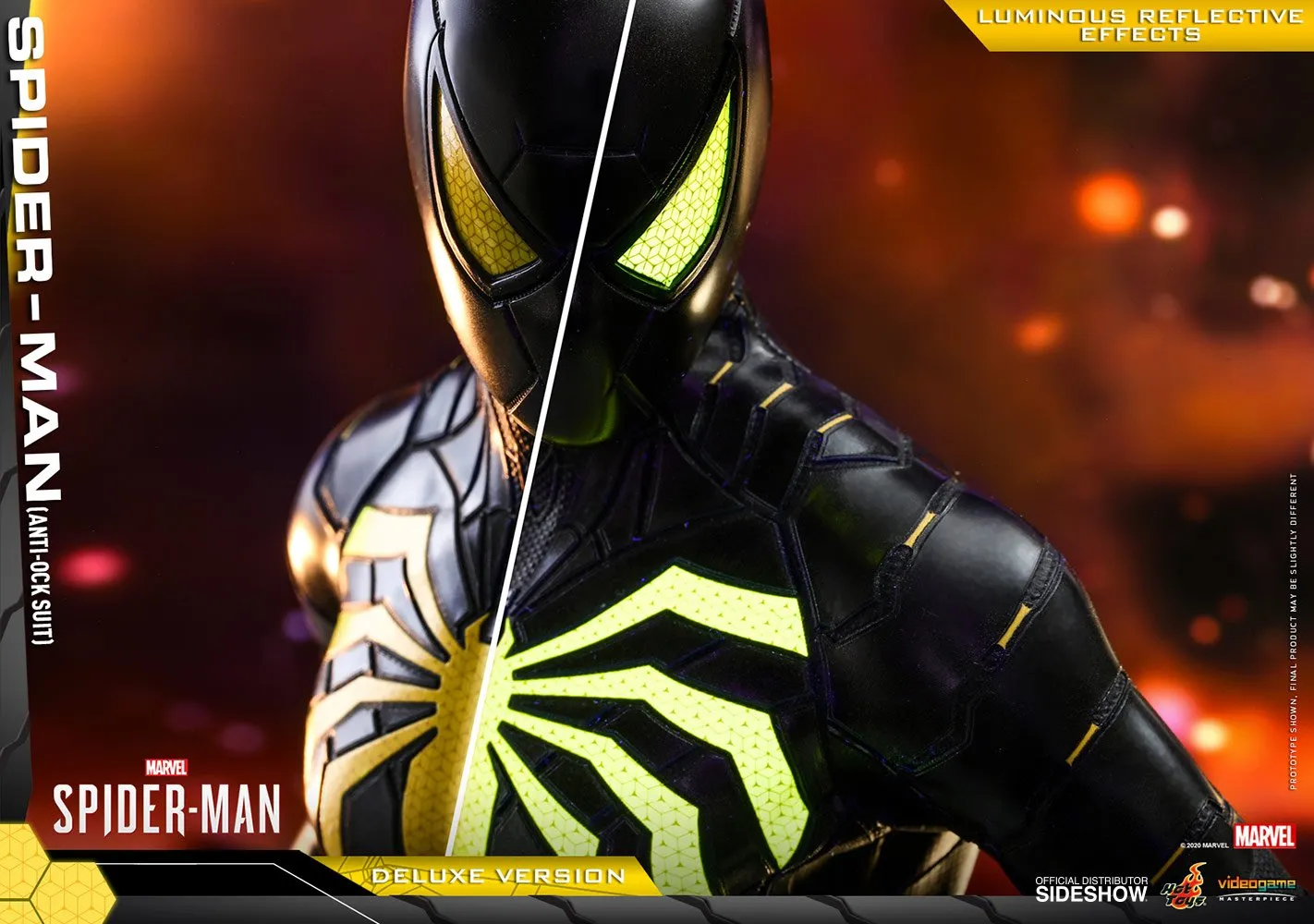 Hot Toys Video Game Masterpiece 1/6 Scale Figure - Spider-Man (Anti-Ock Suit) - Deluxe Version