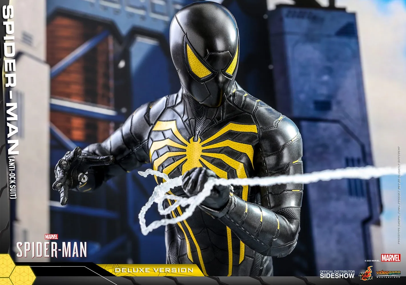 Hot Toys Video Game Masterpiece 1/6 Scale Figure - Spider-Man (Anti-Ock Suit) - Deluxe Version