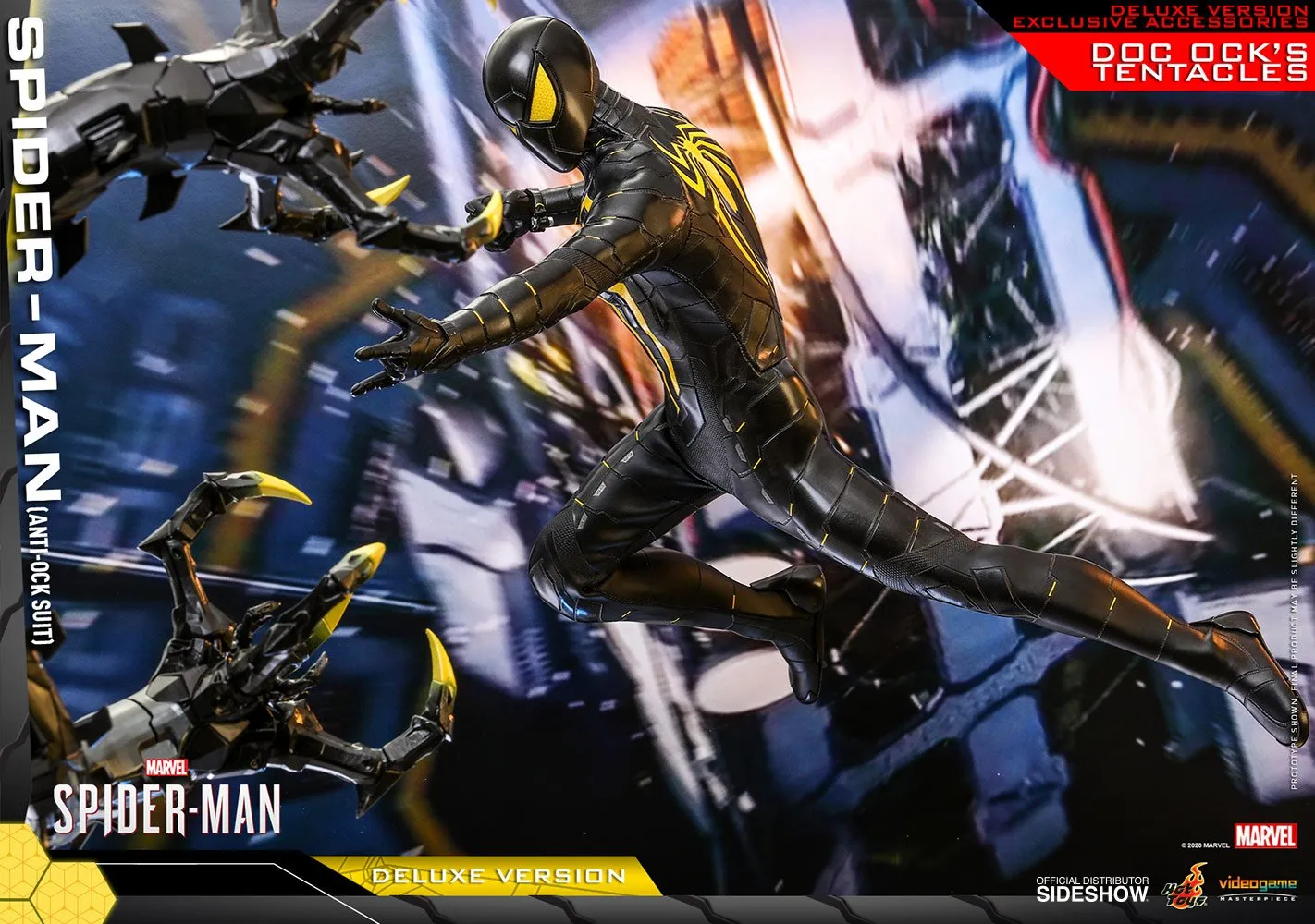Hot Toys Video Game Masterpiece 1/6 Scale Figure - Spider-Man (Anti-Ock Suit) - Deluxe Version