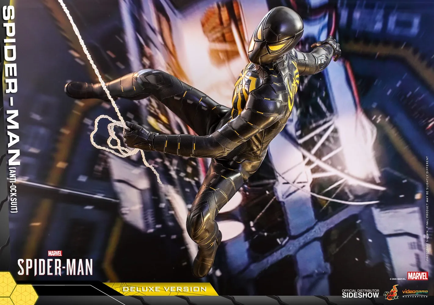 Hot Toys Video Game Masterpiece 1/6 Scale Figure - Spider-Man (Anti-Ock Suit) - Deluxe Version