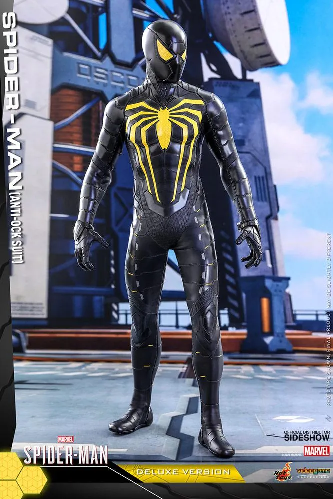 Hot Toys Video Game Masterpiece 1/6 Scale Figure - Spider-Man (Anti-Ock Suit) - Deluxe Version
