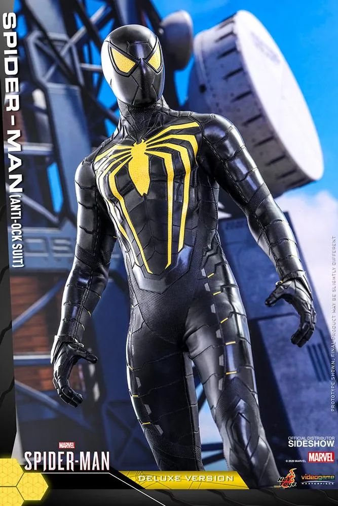 Hot Toys Video Game Masterpiece 1/6 Scale Figure - Spider-Man (Anti-Ock Suit) - Deluxe Version
