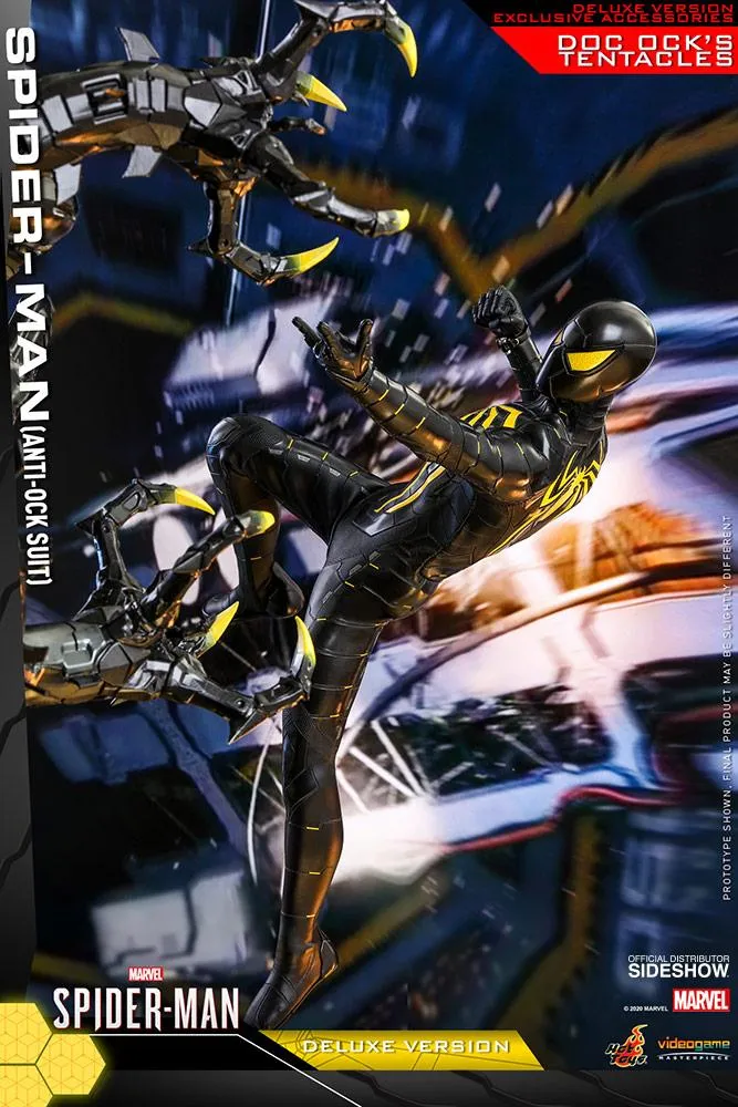 Hot Toys Video Game Masterpiece 1/6 Scale Figure - Spider-Man (Anti-Ock Suit) - Deluxe Version